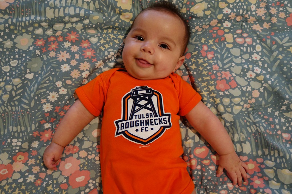 Eva’s First Roughnecks Game